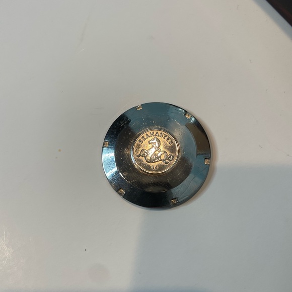 Rare Vintage 1950s Omega Seamaster Swiss Movement Watch Wind Up 18K Gold - Picture 7 of 8